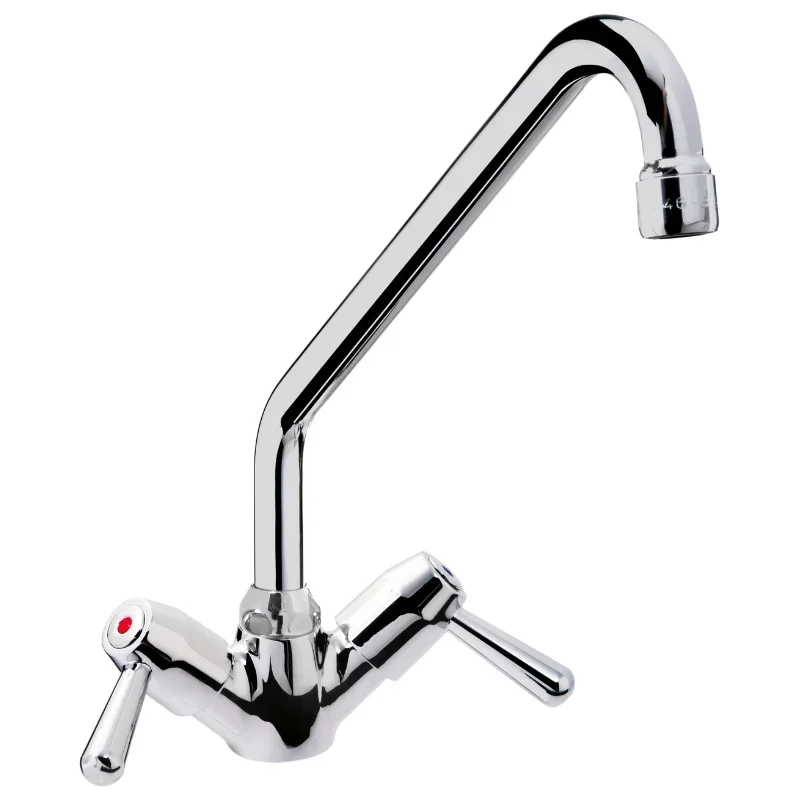 Seulement Aujourd’hui Robinet Monotrou à Col de Cygne - Manette Quart de Tour