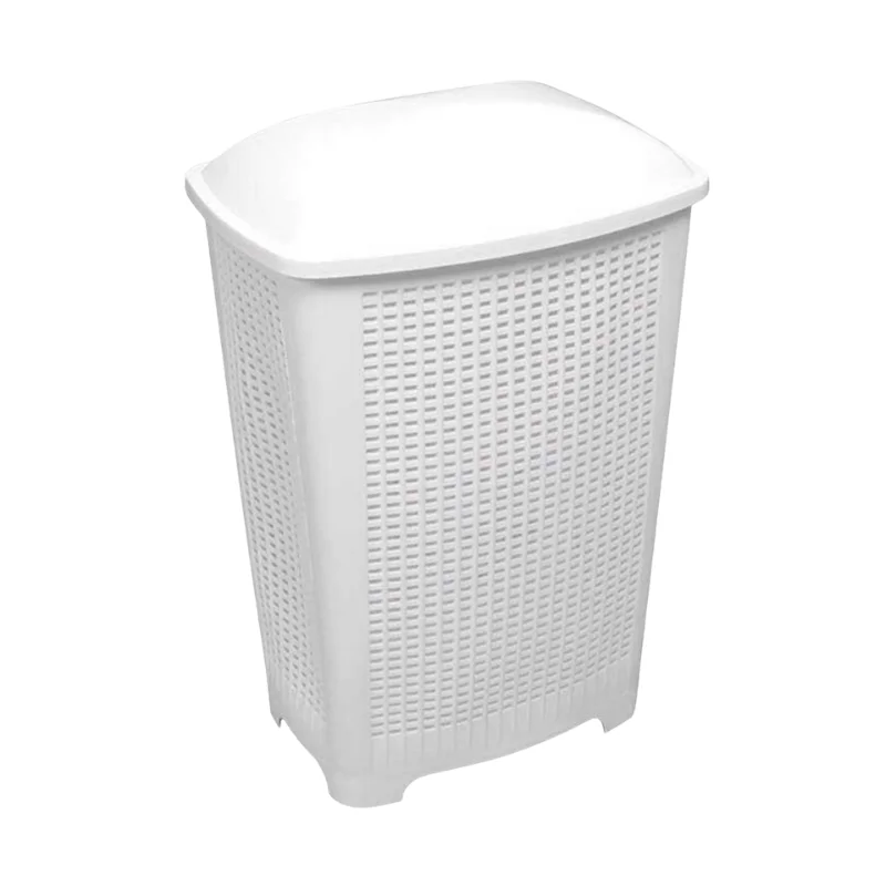 Coffre à Linge Petit Modèle 70 L - Blanc Prix Cassé
