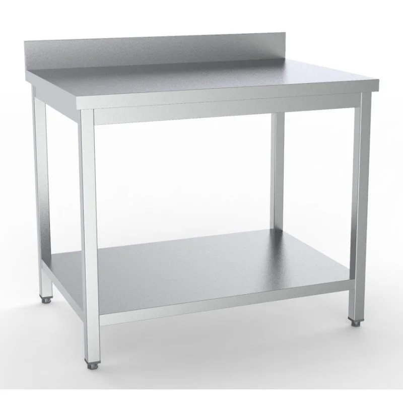 Table Inox avec Etagère - L 1800 x P 600 mm Promotion Saisonnière