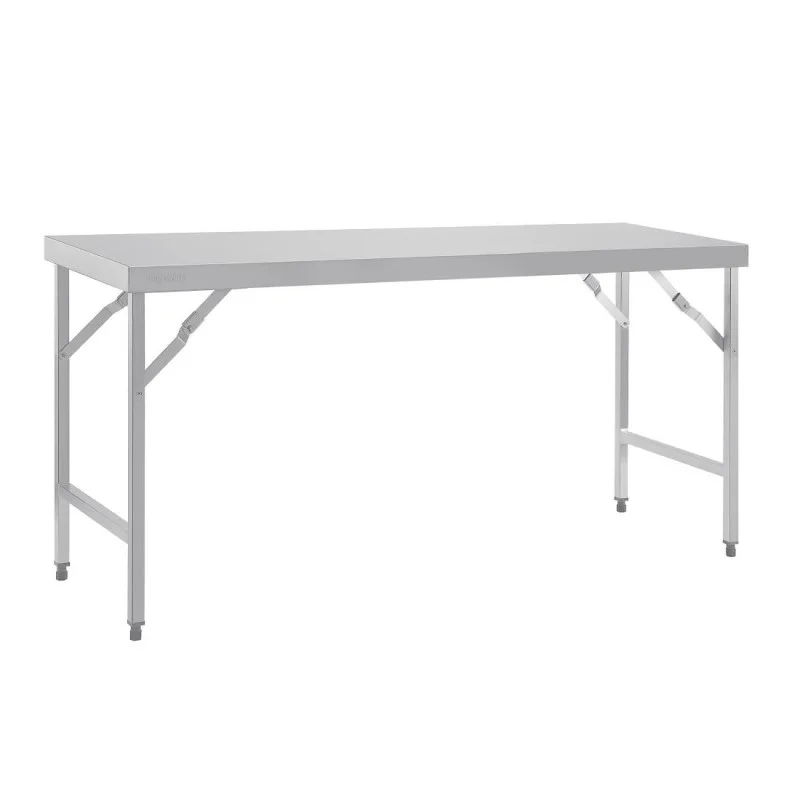 Prix Bas Grande Table Pliante Inox - L 1800 x 600 mm