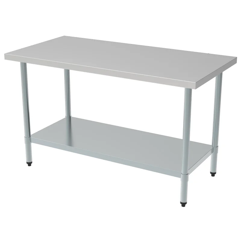 Table Inox avec Etagère - L 1700 x P 600 mm Meilleur Prix