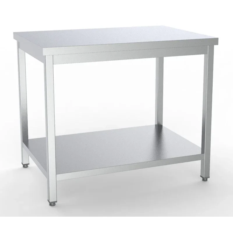 Achat Immédiat Table Inox avec Etagère - L 900 x P 600 mm