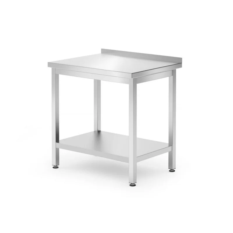 Commander Maintenant Table de Travail Murale Kitchen Line avec Étagère - P 600 x L 800 mm