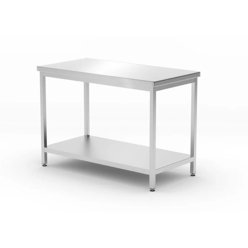 Remise Table Centrale Profi Line avec Étagère - L 1200 x P 600 mm