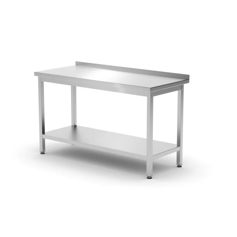 Table Murale Profi Line avec Étagère - L 1400 x P 600 mm Quantité Limitée