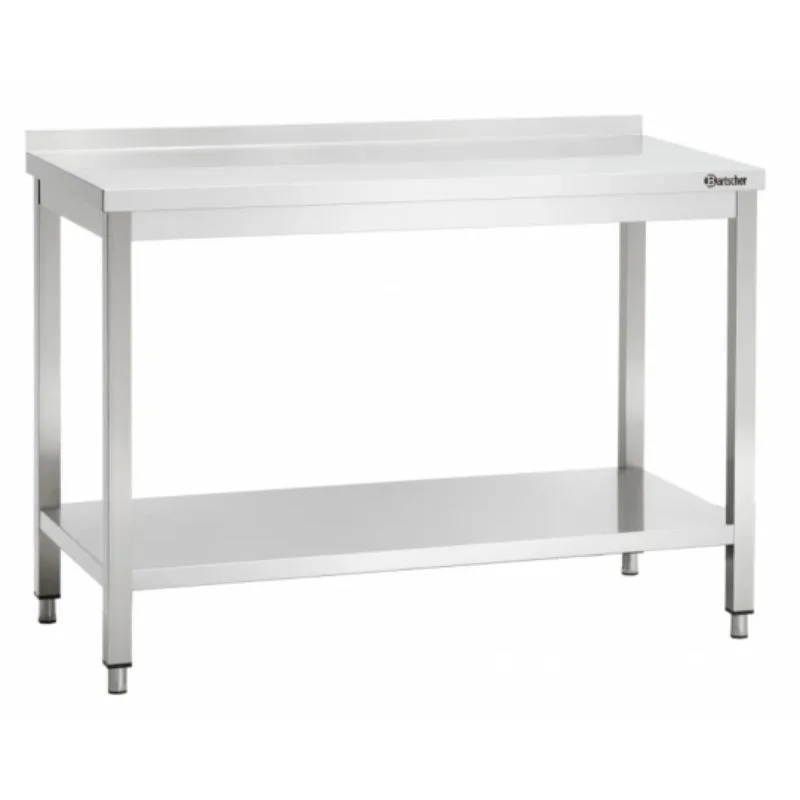 Table Inox avec Dosseret - L 1500 x P 600 mm Remise