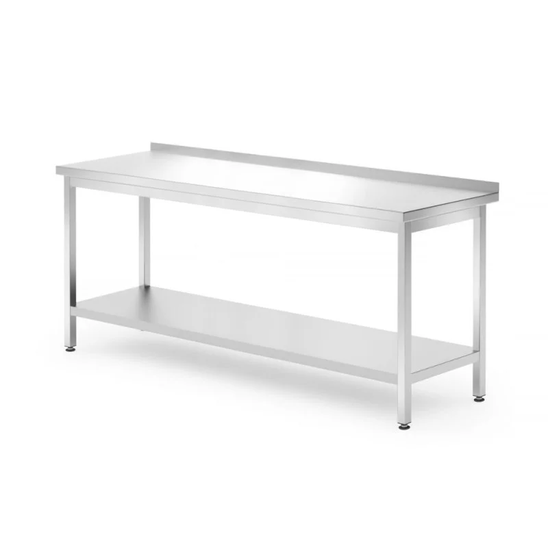 Table de Travail Murale Profi Line avec Étagère - P 700 x L 1800 mm Populaire