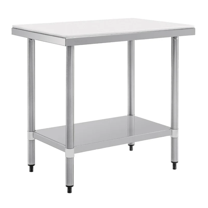 Table de Découpe en Inox et Polyéthylène - L 900 mm Offre Spéciale