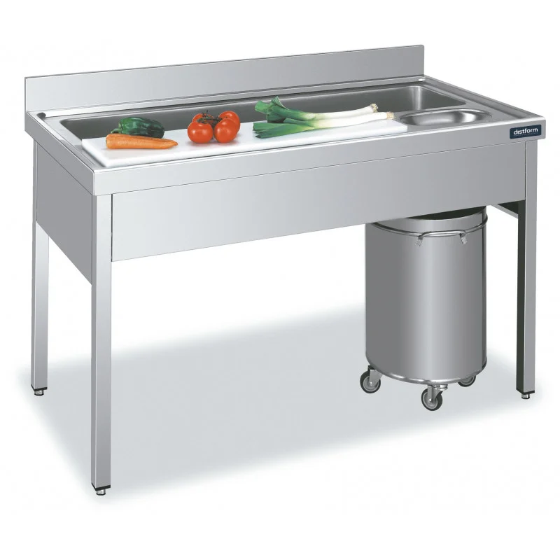 Populaire Table de Découpe en Inox pour Légumes - L 1400 x P 700 mm