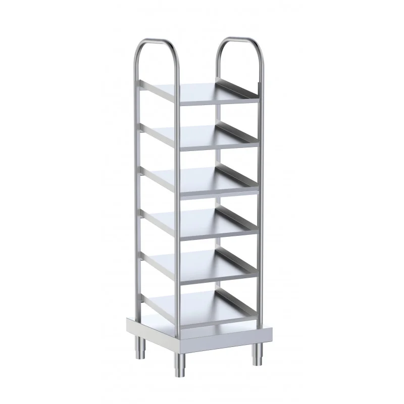 Distributeur D'Assiettes 6 Niveaux - 610X650X1892 Nouveauté