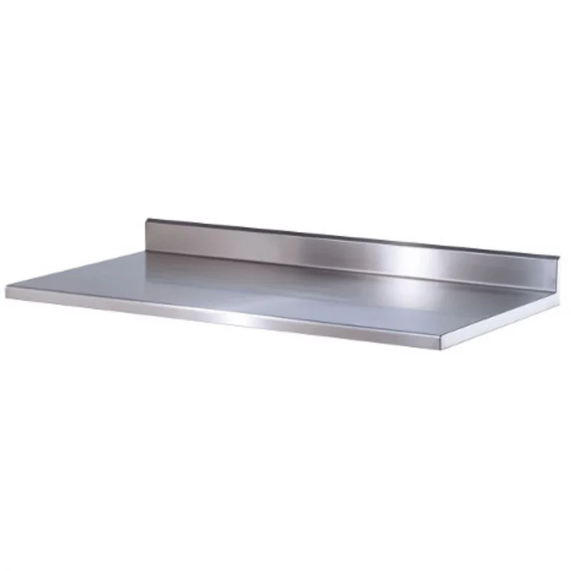 Achat Immédiat Plan de Travail Rayonné avec Dosseret - L 1350 mm
