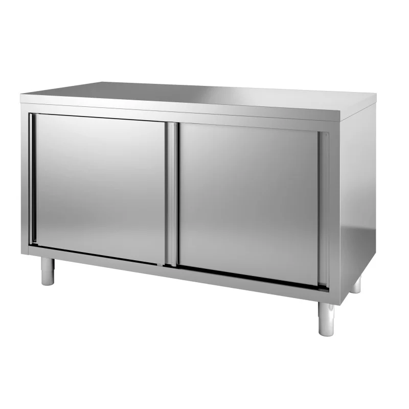 Meuble Inox Bas à 2 Portes - L 1200 x P 700 mm Affaire À Saisir