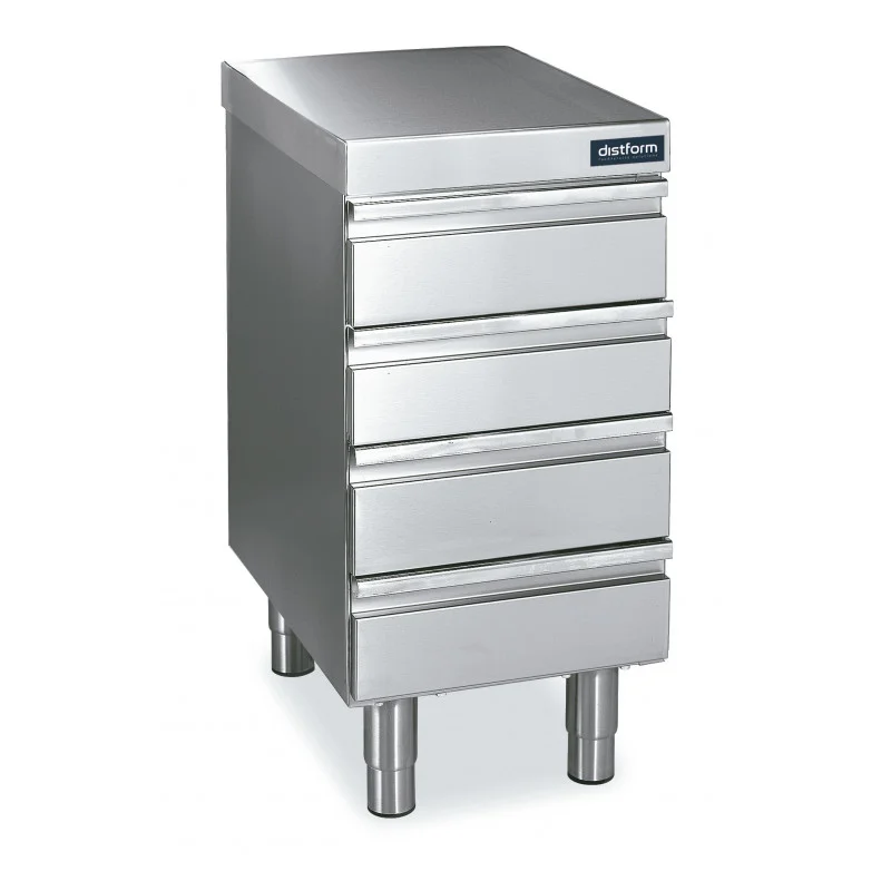 Achetez Aujourd’hui Module 3 Tiroirs avec Plan de Travail et Dosseret - L 500 x P 600 mm