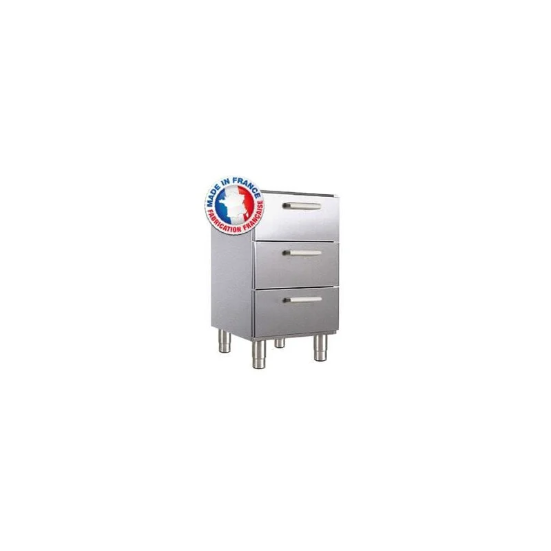 Meuble Bas Sans Dessus - 3 Tiroirs Meilleur Prix
