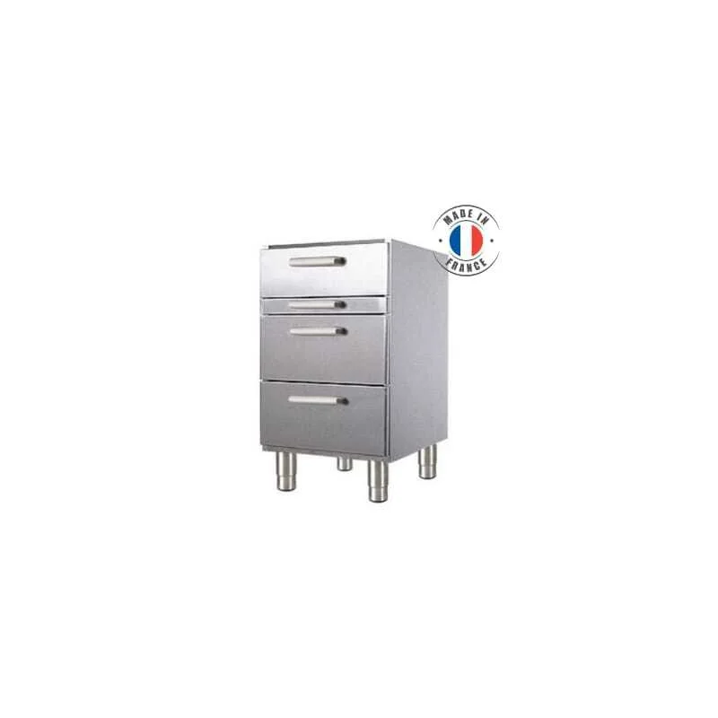 Meuble Bas Sans Dessus - 3 Tiroirs et 1 Tirette Offre Spéciale
