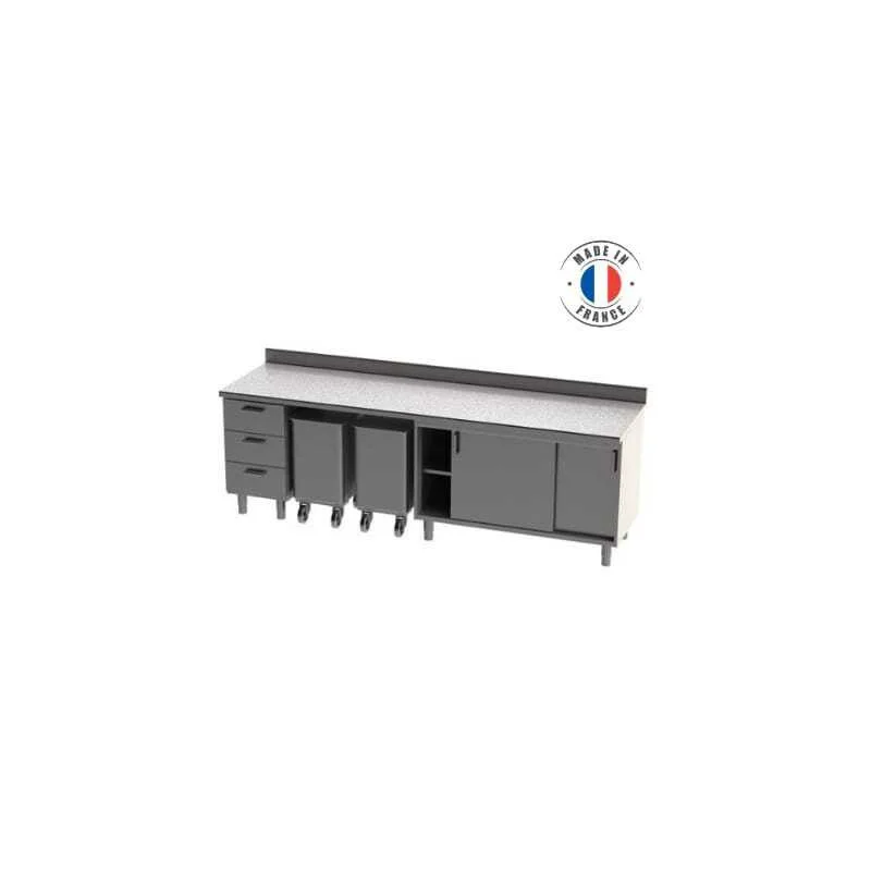 Meuble Bas Composé sans Roulette - L 2700 mm Achetez Aujourd’hui