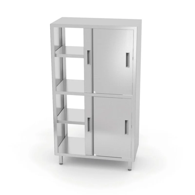 Expédition Rapide Placard Passe-Plats avec Séparation et Portes Coulissantes - L 800 x P 500 mm