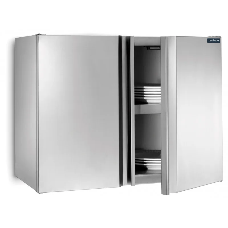 Meilleure Vente Armoire Inox Mural Ouverte à 1 Porte Battante 400x400x600