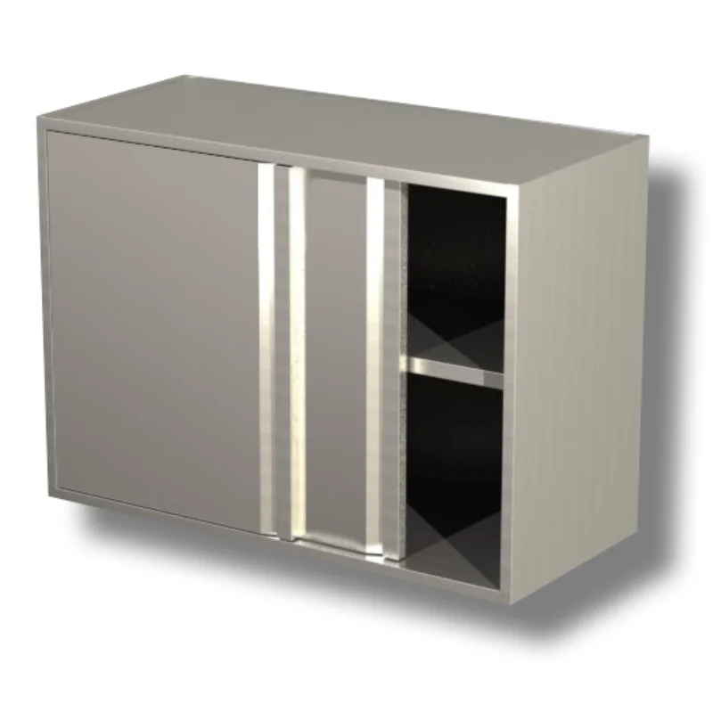 Acheter Direct Armoire Inox Suspendue à Portes Coulissantes - L 1900 mm