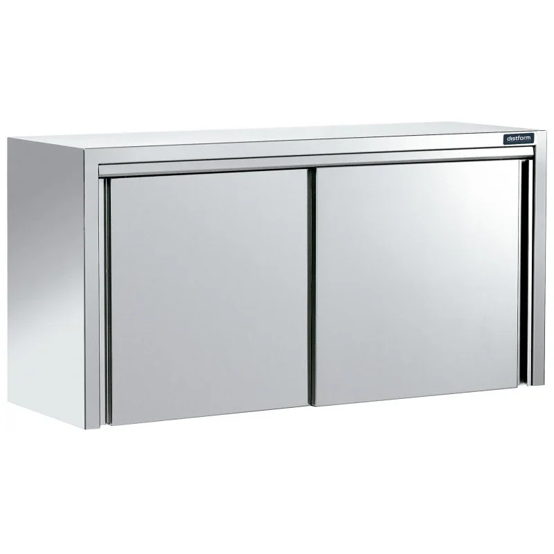 Armoire Inox Murale à Portes Coulissantes 1600x400x600 Nouvelle Collection
