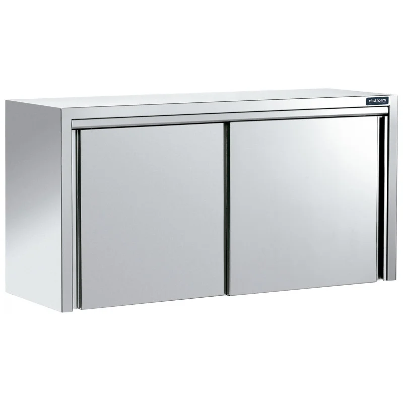 Populaire Armoire Inox Murale à Portes Coulissantes 1800x400x600