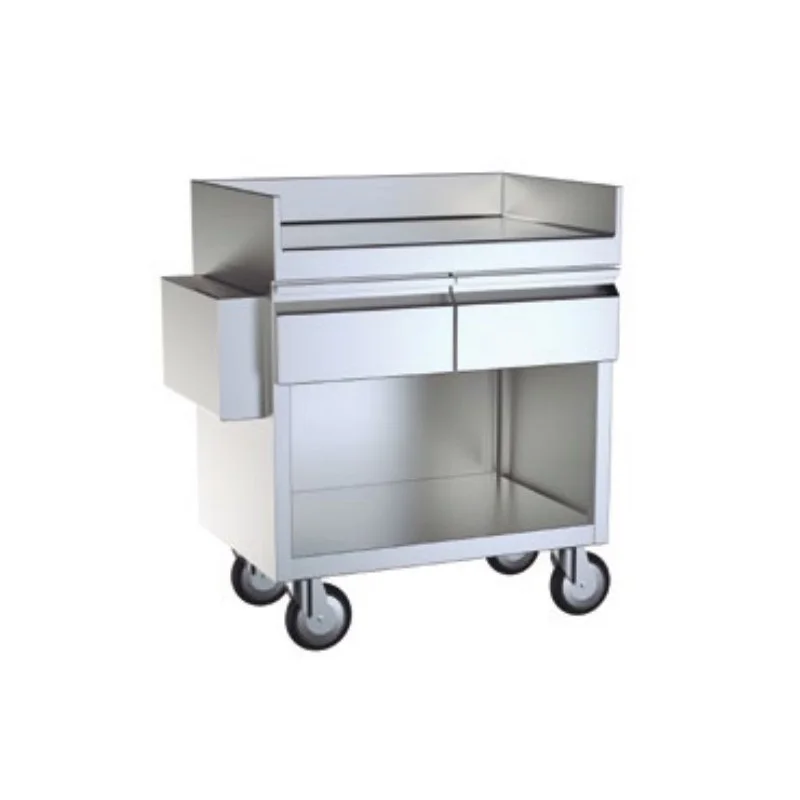 Mobilier D’Appoint pour Terrasse avec Dosserets Latéraux -2 Tiroirs - L 1000 x P 600 mm Affaire À Saisir