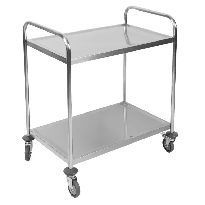 Chariot Inox à 2 Plateaux Prix Promo