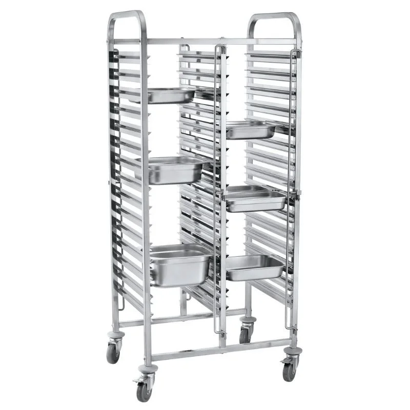 Chariot Porte-Plateaux Double - 30 x GN 1/1 Super Prix