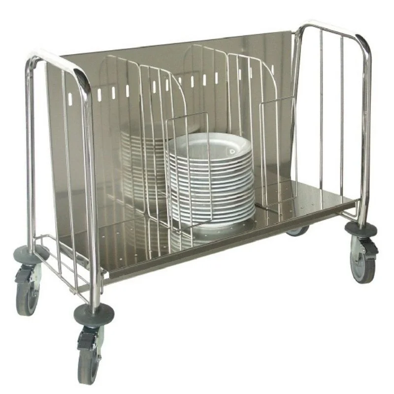 Prix Cassé Chariot à Assiettes Bas - 200 Assiettes