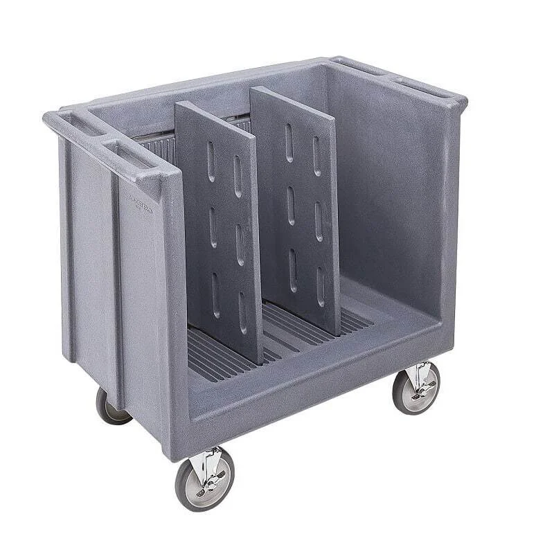 Chariot Ajustable pour Plateaux et Assiettes avec Deux Séparateurs Solde