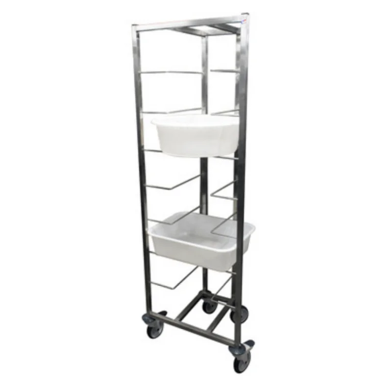 Must-Have Échelle Soudée en Inox pour Bacs - 8 Niveaux