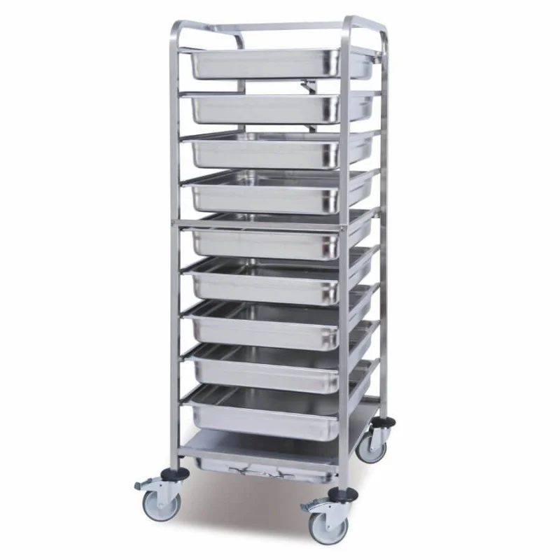Marque Chariot à Dégivrage en Inox - GN 2/1