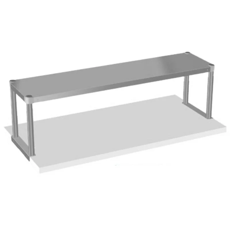 Étagère à Fixer pour Table Inox - L 2000 mm - H 400 mm Prix Cassé