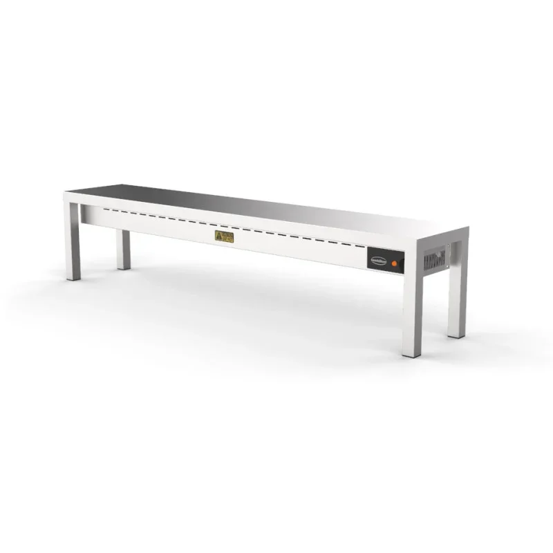 Prix Cassé Etagère de Table Chauffante en Céramique - 1 Niveau - L 1600 x P 300 mm