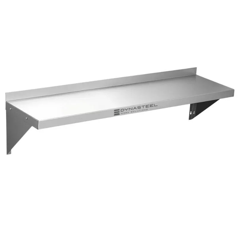 Etagère Murale en Inox - L 1200 x P 300 mm Jusqu’à Épuisement Des Stocks