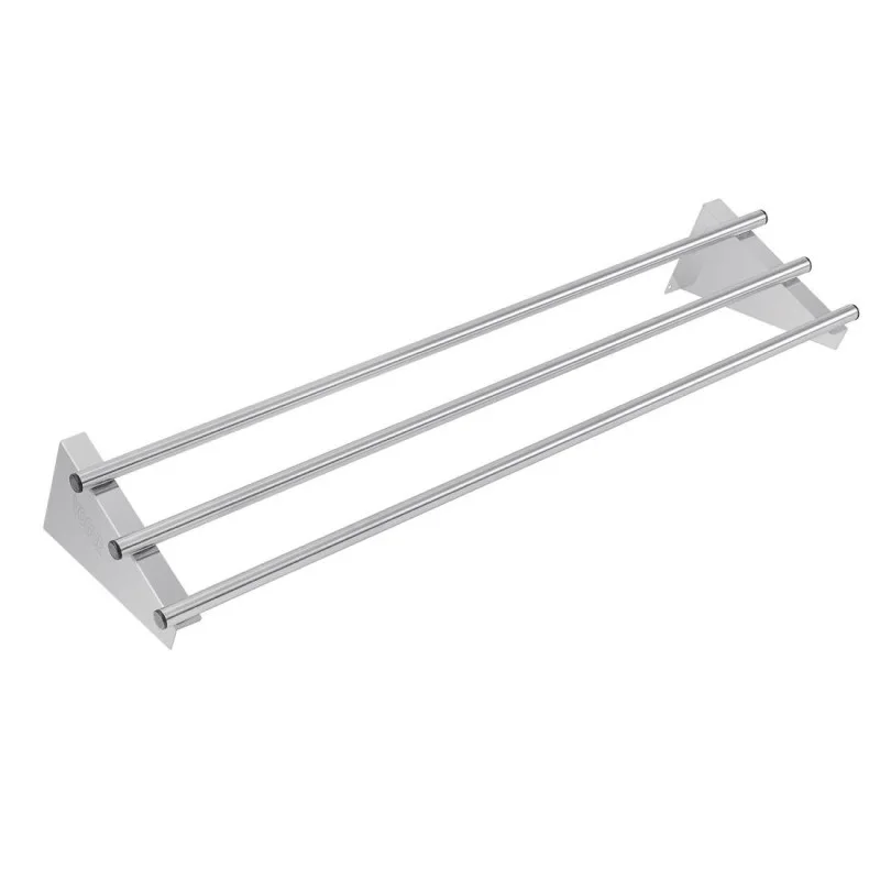 Etagère Murale Tubulaire en Inox - 1200 x 300 mm Promotion
