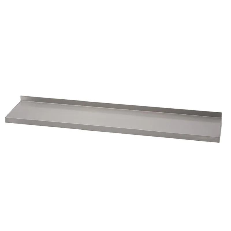 Dernière Chance Etagère Murale en Inox Sans Supports - L 1200 x P 400 mm
