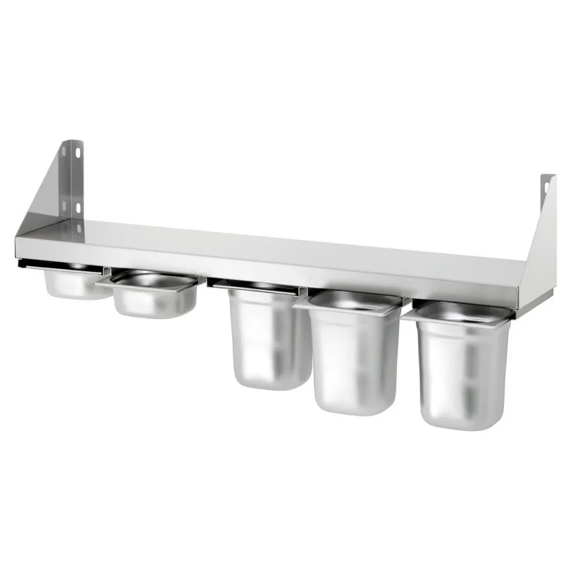 Étagère à Epices - 5 x Bacs GN 1/6 Quantité Limitée