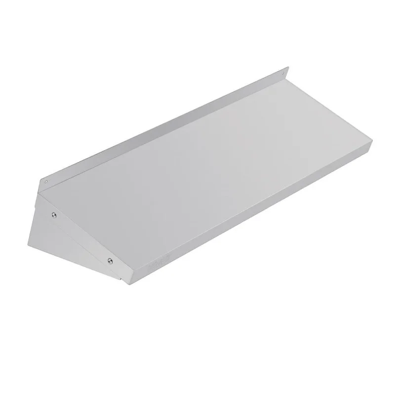 Prix Bas Etagère Murale en Acier Inoxydable - L 900 mm