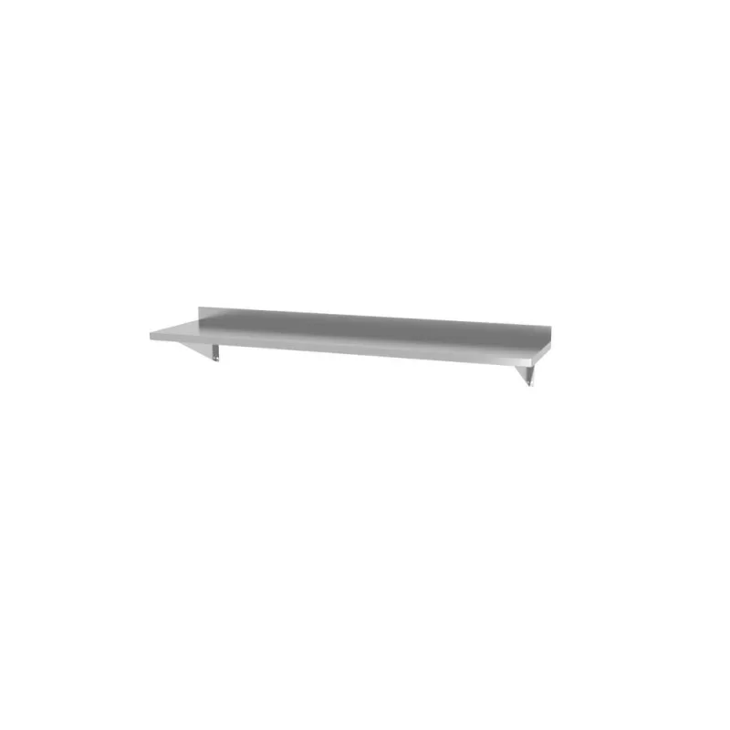 Usine Directe Étagère Murale avec 2 Supports - L 1200 x 300 mm