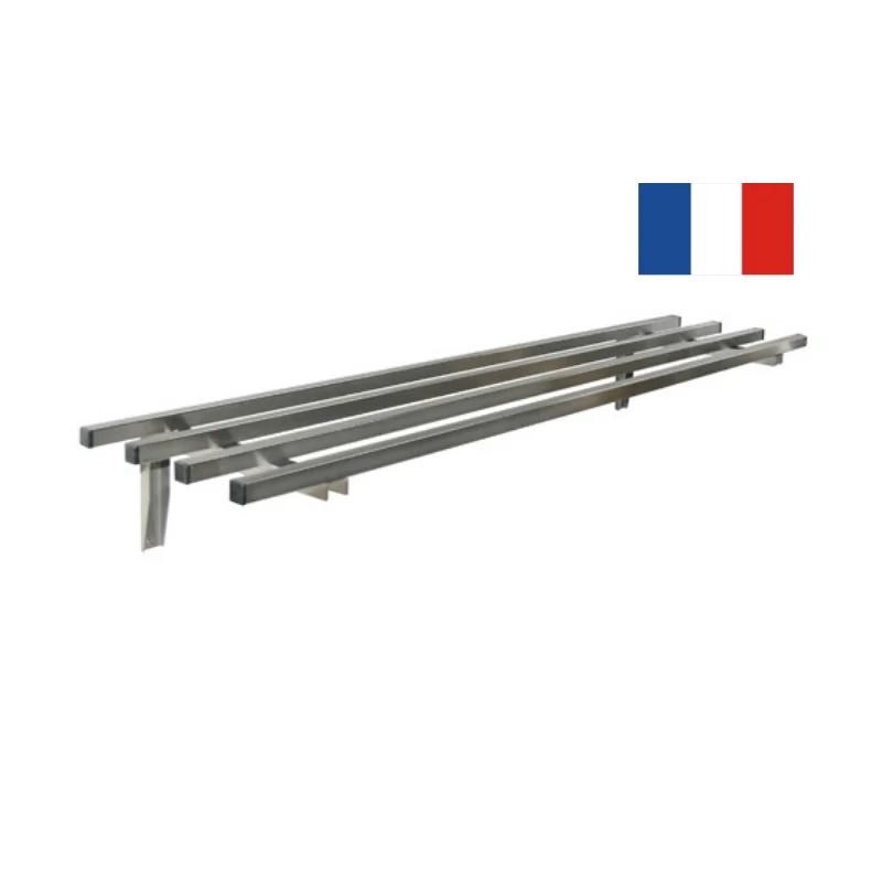 Etagère Murale à Claie Vissée - P 400 - L 1600 mm Prix Cassé