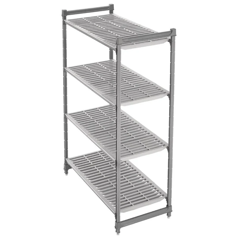 Unité De 4 Étagères À Clairevoie - L 1375 x P 460mm Promotion