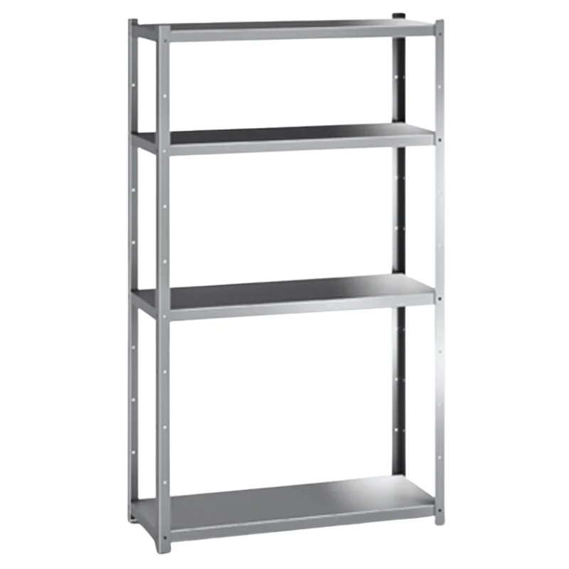 Etagère Inox 4 Niveaux avec Renfort - L 1000 x P 400 x H 1700 mm Haute Qualité