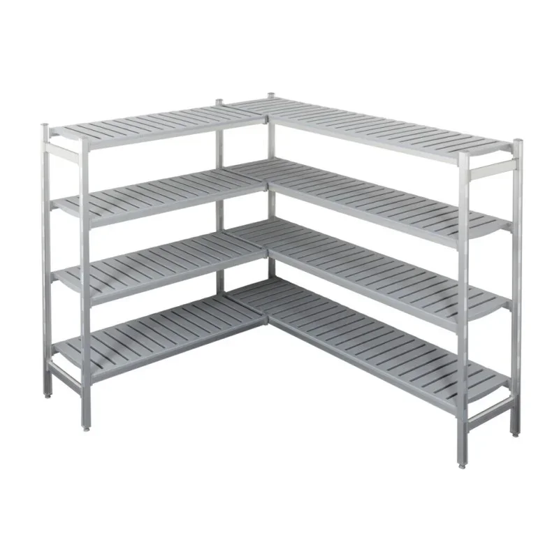 Expédié Aujourd’hui Rayonnage Angulaire pour Chambre Froide 1500 x 2100 x 2200 mm - L 1235 x P 450 mm