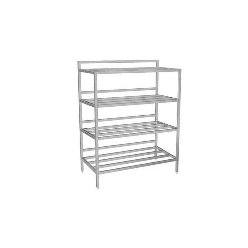 Rayonnage Tout Inox Barreaudé - L 2000 mm Vente Directe