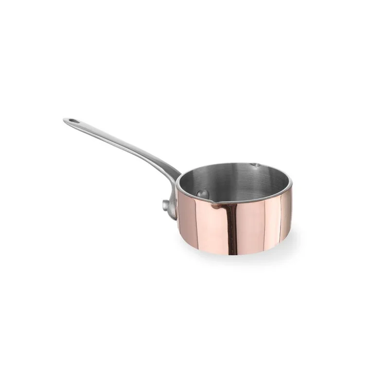 Vente Directe Casserole Miniature avec Bec Verseur - 85 mm de Diamètre