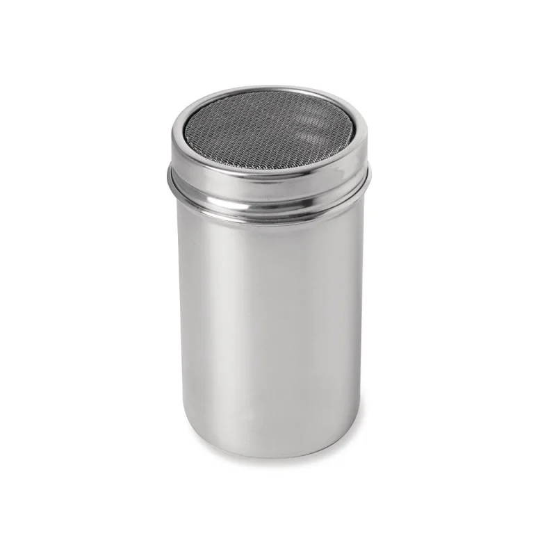 Saupoudreuse à Tamis Maille Fine en Inox - H 125 mm Paiement Sécurisé