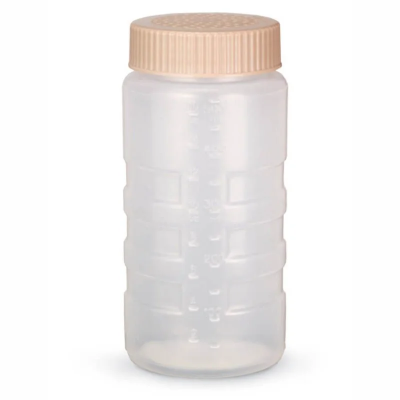 Petit Prix Saupoudreuse Transparente à Trous Fins - 470 ml