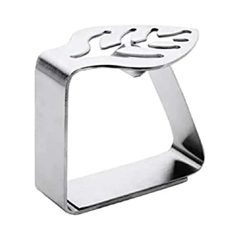 Produit De Marque Pince À Nappe en Inox - Lot de 4