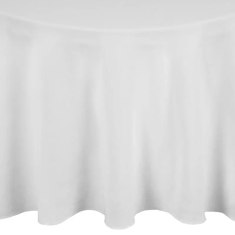 Acheter En Ligne Nappe Ronde Blanche - Ø 3050 mm